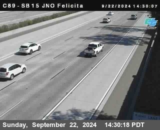 SB 15 at Felicita Road