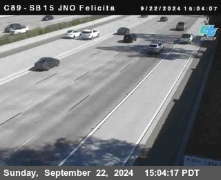 SB 15 at Felicita Road