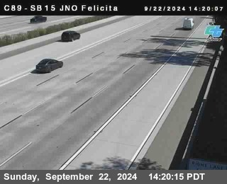 SB 15 at Felicita Road