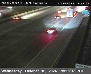 SB 15 at Felicita Road