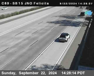 SB 15 at Felicita Road