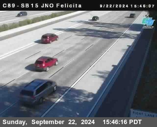 SB 15 at Felicita Road