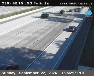 SB 15 at Felicita Road