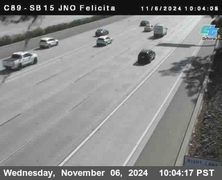 SB 15 at Felicita Road