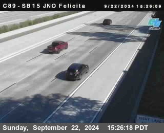 SB 15 at Felicita Road