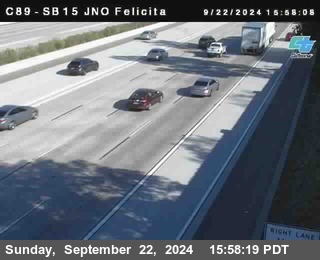 SB 15 at Felicita Road