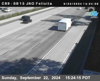 SB 15 at Felicita Road