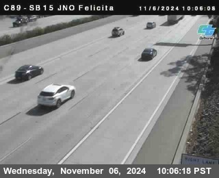 SB 15 at Felicita Road