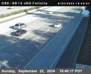 SB 15 at Felicita Road