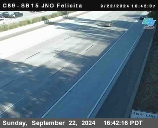 SB 15 at Felicita Road