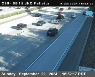 SB 15 at Felicita Road