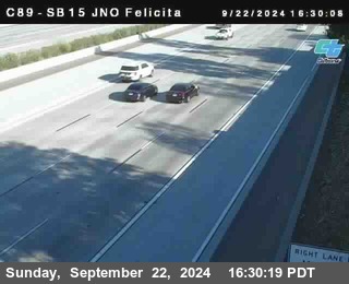 SB 15 at Felicita Road