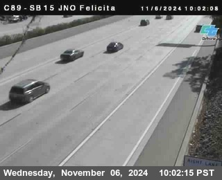 SB 15 at Felicita Road