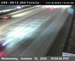 SB 15 at Felicita Road