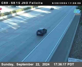 SB 15 at Felicita Road