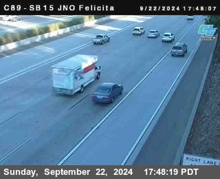 SB 15 at Felicita Road