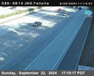 SB 15 at Felicita Road