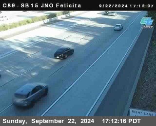 SB 15 at Felicita Road