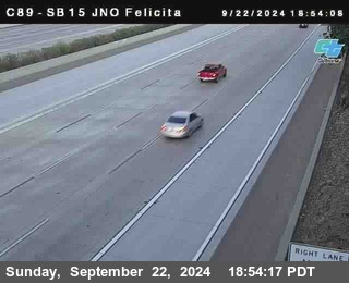 SB 15 at Felicita Road