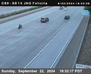 SB 15 at Felicita Road