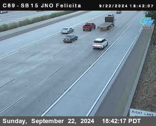 SB 15 at Felicita Road