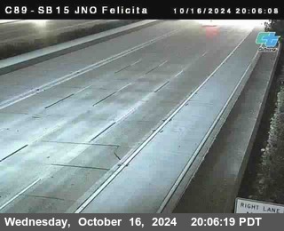 SB 15 at Felicita Road