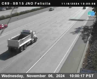 SB 15 at Felicita Road