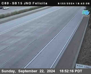 SB 15 at Felicita Road