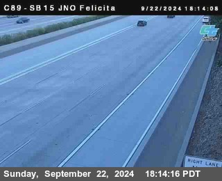 SB 15 at Felicita Road