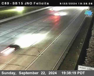 SB 15 at Felicita Road