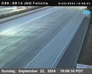 SB 15 at Felicita Road