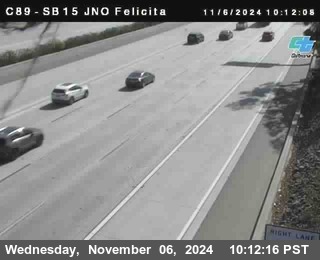 SB 15 at Felicita Road