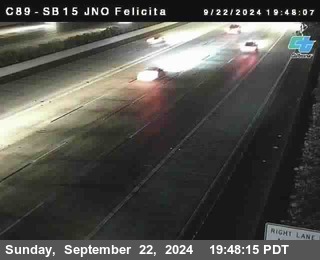 SB 15 at Felicita Road