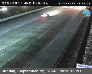 SB 15 at Felicita Road