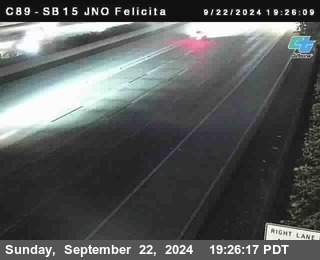 SB 15 at Felicita Road