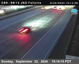 SB 15 at Felicita Road