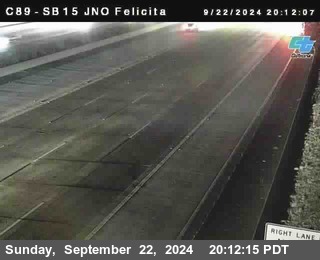 SB 15 at Felicita Road