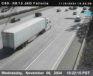 SB 15 at Felicita Road