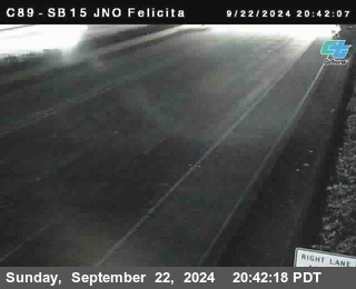 SB 15 at Felicita Road