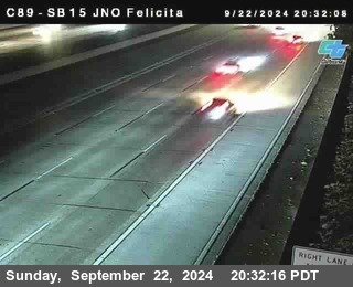 SB 15 at Felicita Road