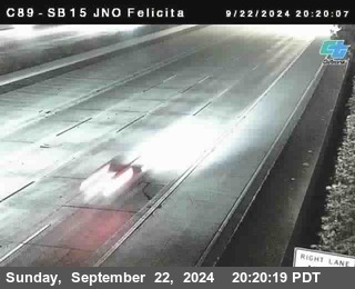 SB 15 at Felicita Road