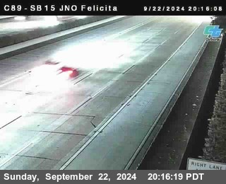 SB 15 at Felicita Road