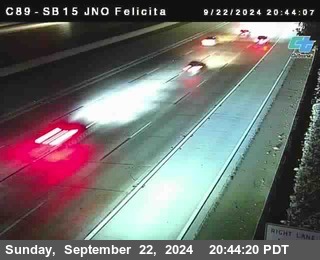 SB 15 at Felicita Road