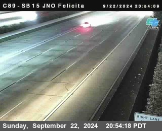 SB 15 at Felicita Road