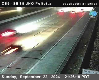 SB 15 at Felicita Road