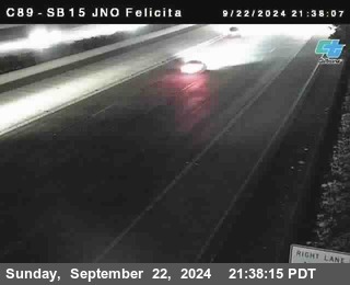 SB 15 at Felicita Road