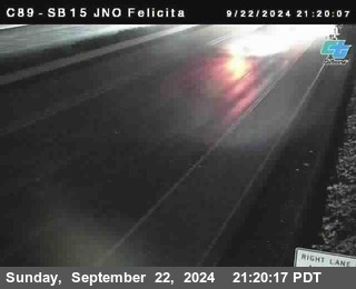 SB 15 at Felicita Road