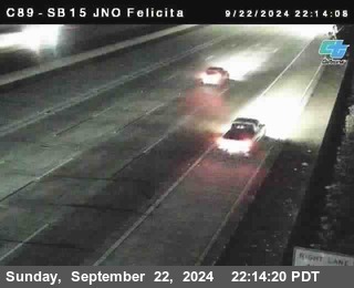 SB 15 at Felicita Road