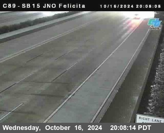 SB 15 at Felicita Road