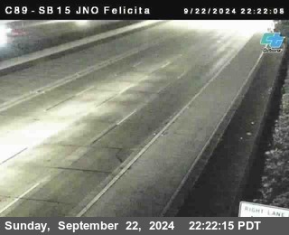 SB 15 at Felicita Road